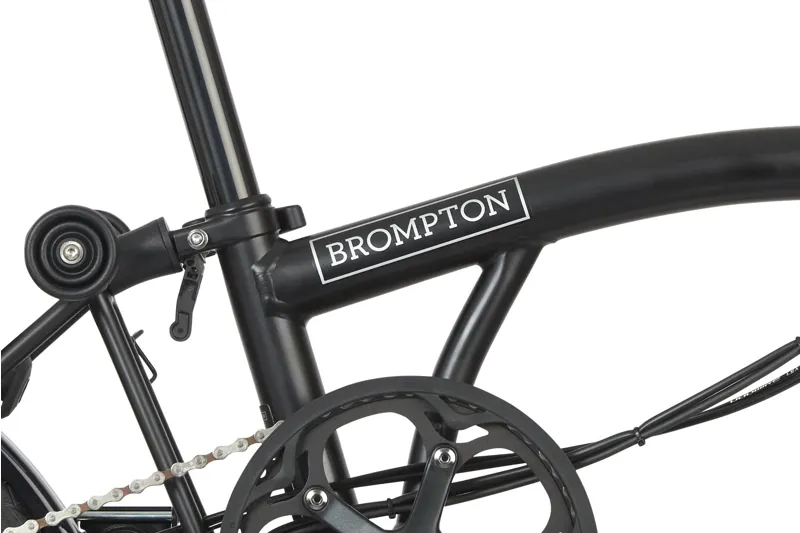 Brompton Electric C Line Explore Folding Bike 2023 in Black-5